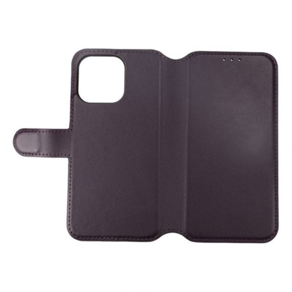 iPhone 15 Pro Max Plånboksfodral Läder Rvelon - Lila