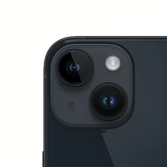 iPhone 14 Kameralins med Ram - Svart
