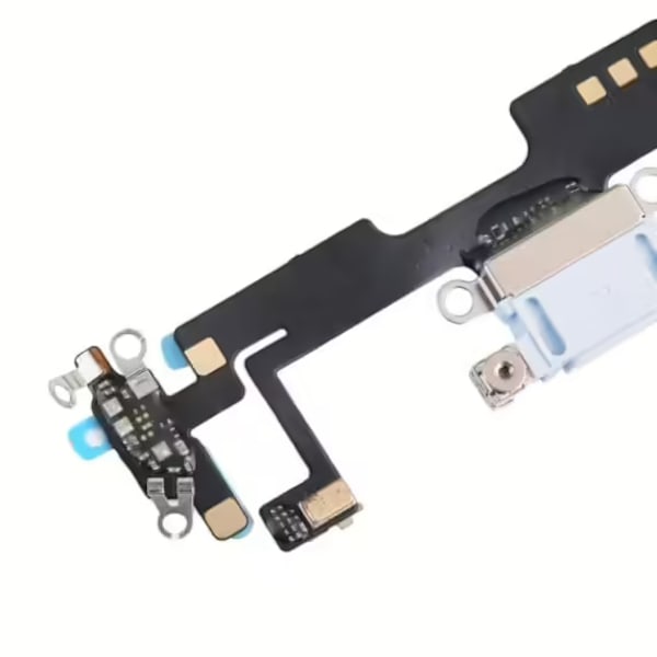 iPhone 14 Laddkontakt med Flexkabel Original - Blå