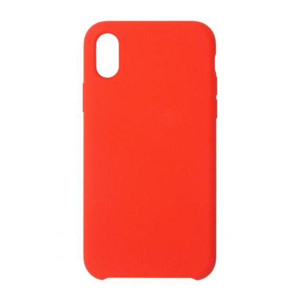 Liquid Silicone Case For iPhone X/XS Bright Red