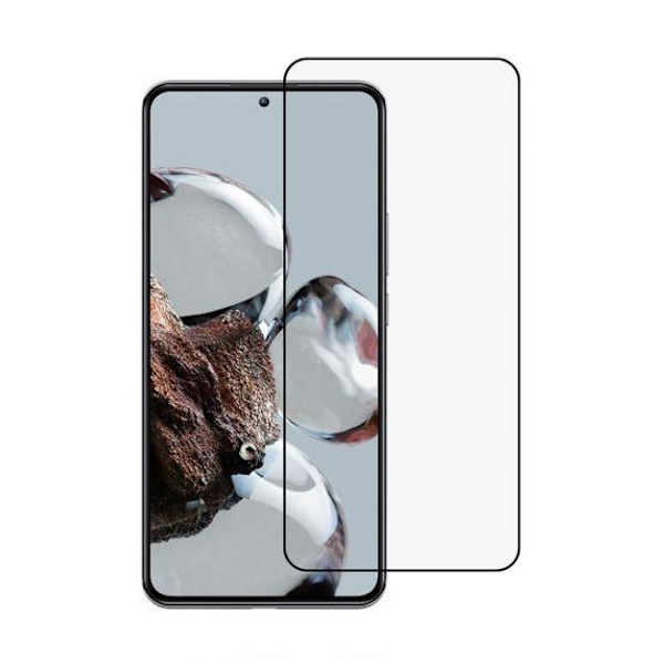 Skärmskydd Xiaomi 12T - 3D Härdat Glas - Svart