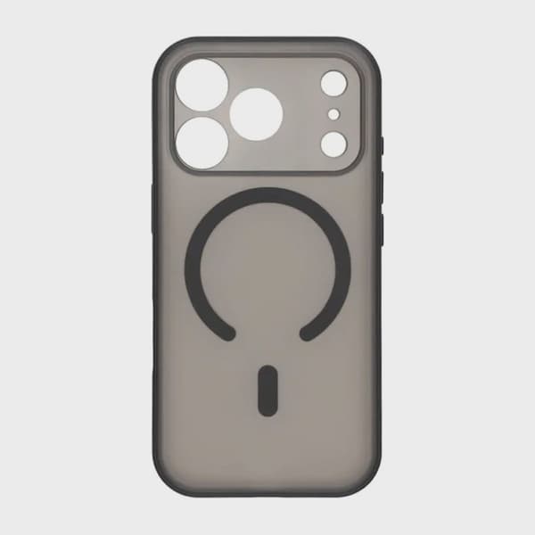 Precise Hole Shield MagSafe-skal för iPhone 17 Pro - Svart