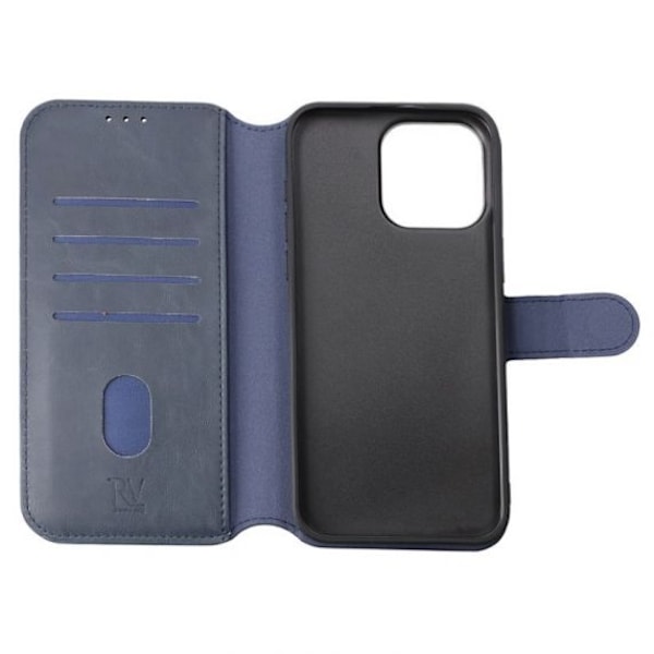 iPhone 15 Pro Max Plånboksfodral Magnet Rvelon - Blå