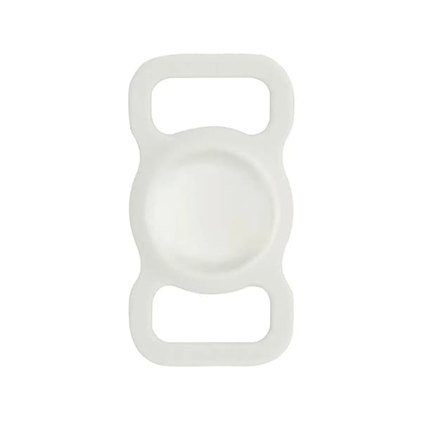 AirTag Fodral Silikon - Vit