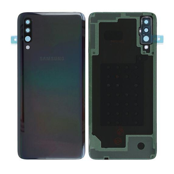 Samsung Galaxy A70 Baksida Original - Svart