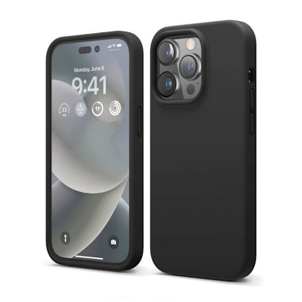 iPhone 14 Pro Max Silikonskal - Svart