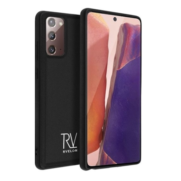 RV Magnetiskt Plånboksfodral - Samsung Note 20 - Svart