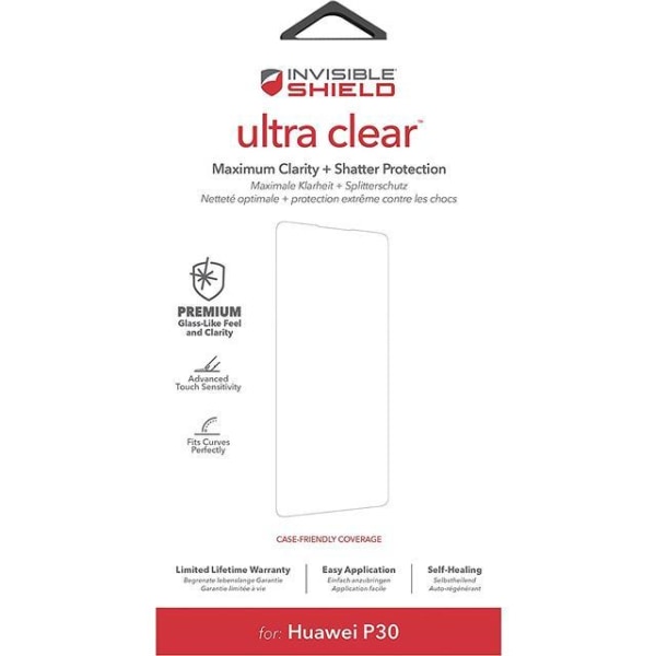 Zagg InvisibleShield Ultra Clear Screen Protector for Huawei P30