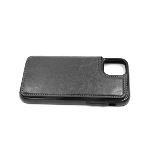 Fitted Leather Case For iPhone 11 Pro Black