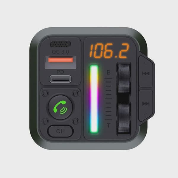 Rvelon Bluetooth FM Sändare Bil MT04B