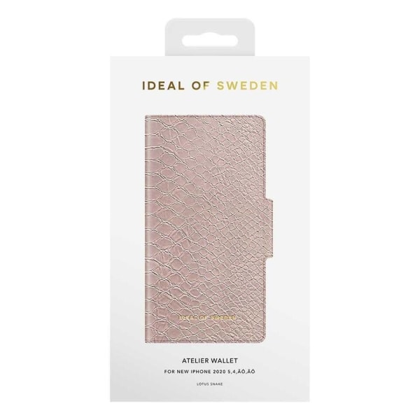 iDeal Of Sweden iPhone 12 Mini Atelier Wallet - Lotus Snake