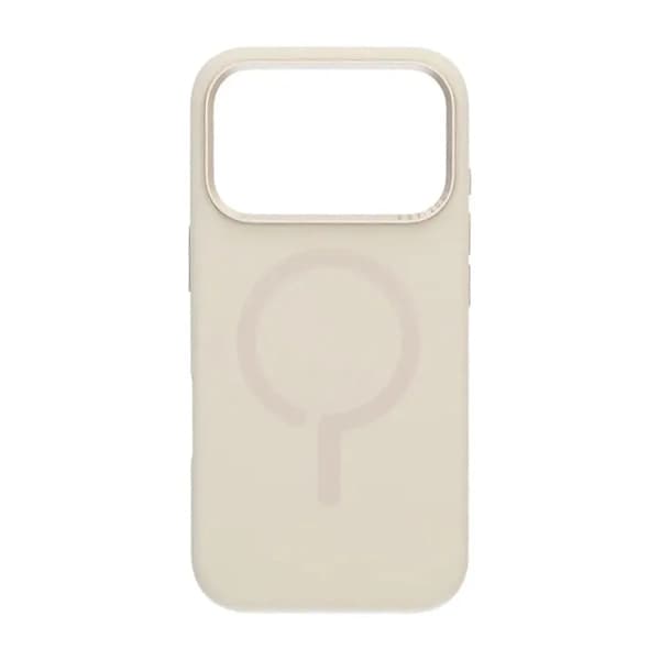 Metal Eagle Eye Liquid Magnetic Silicone Case iPhone 17 Pro White