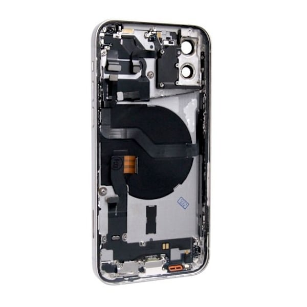 iPhone 12 Baksida/Komplett Ram - Vit