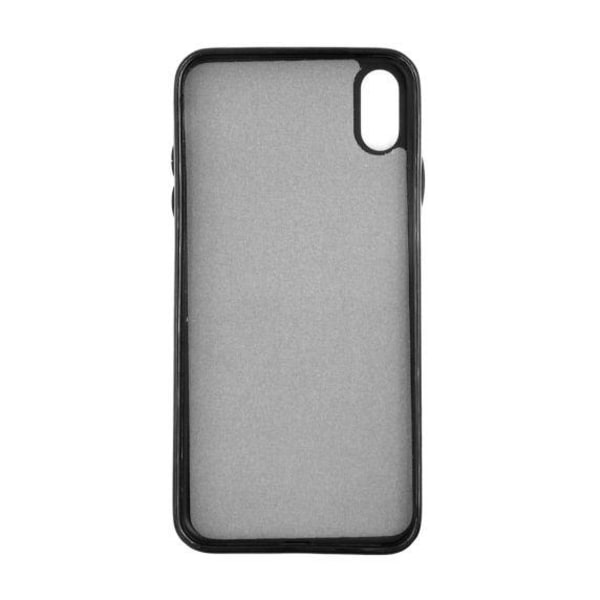 Fitted Leather Case For iPhone XS Max Black