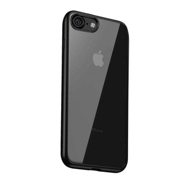 Stöttåligt Mobilskal iPhone 7/8/SE (2020/2022) - Svart/Transpare