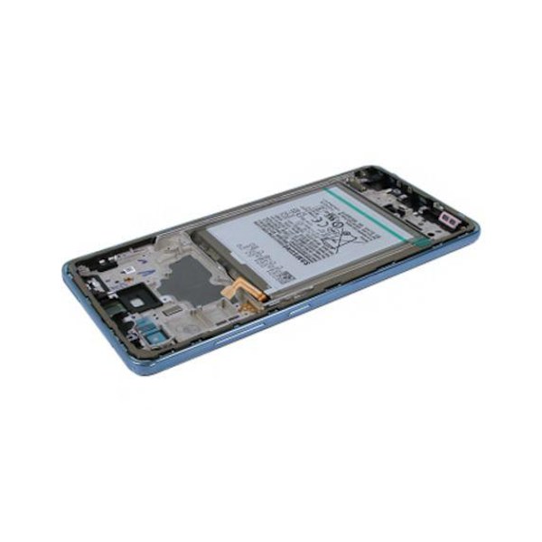 Samsung Galaxy A72 4G/5G Skärm med LCD Display Original - Blå