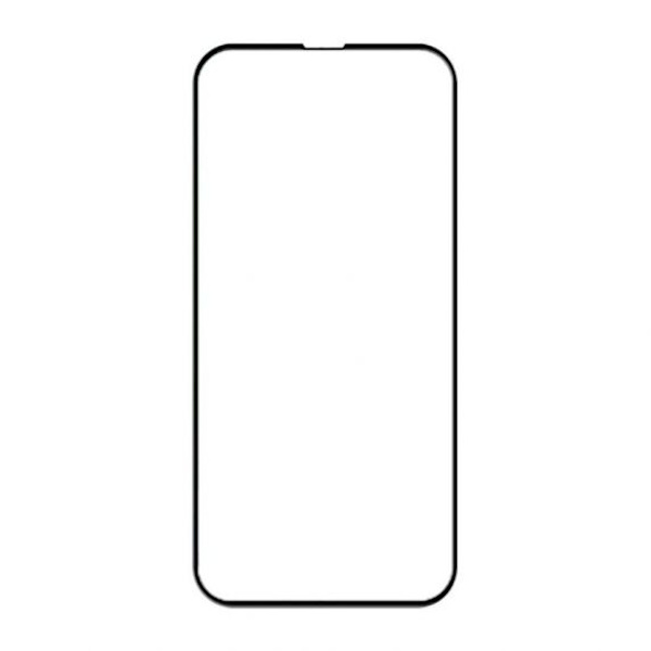 Skärmskydd iPhone 15 Pro Max - 3D Härdat Glas Svart (5 pack)