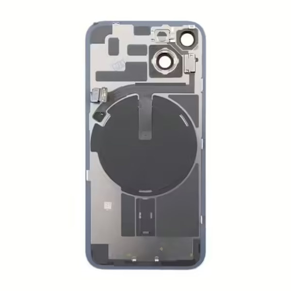 iPhone 14 Baksida Glas Komplett - Blå