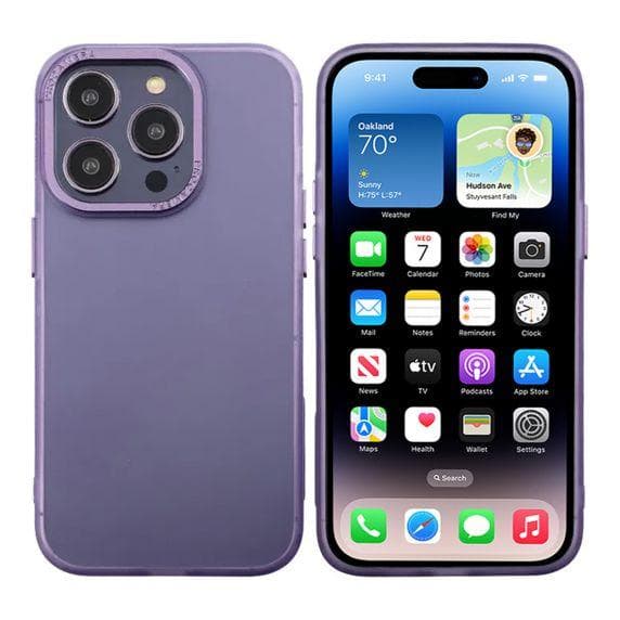 iPhone 14 Pro Mobilskal - Frostat Lila