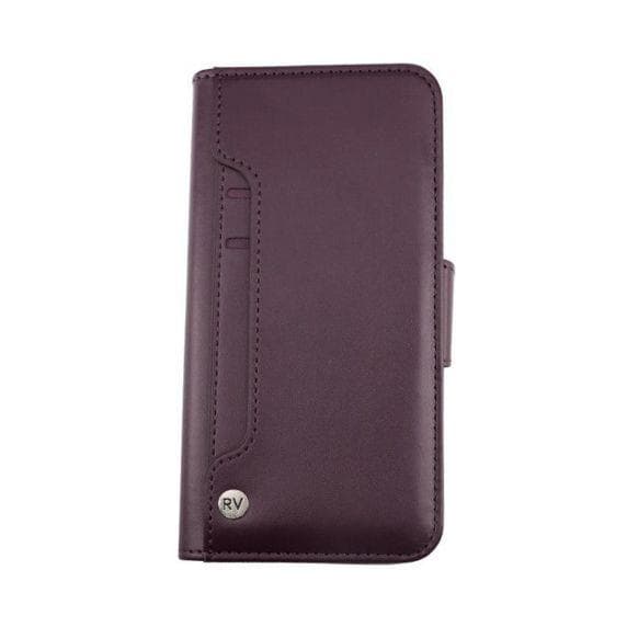 RV Plånboksfodral - iPhone 11 - Extra Kortfack och Stativ - Mörklila