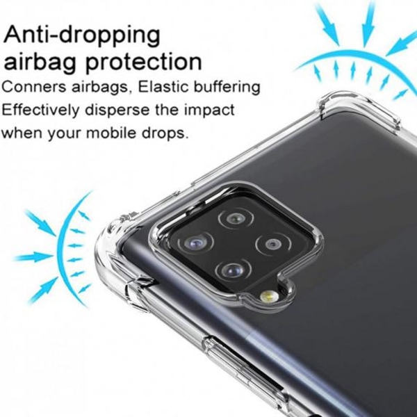 Stöttåligt Skal Samsung A42 5G - Transparent