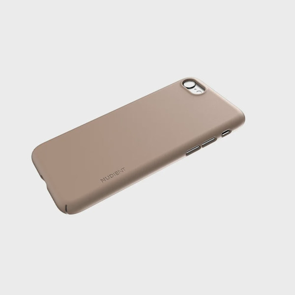 Nudient Thin Precise V3 iPhone 6/7/8/SE Cover, Clay Beige