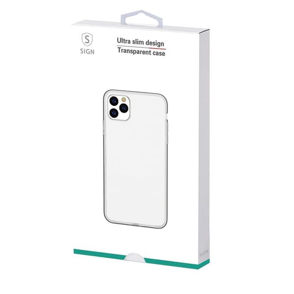 SiGN Ultra Slim Case för iPhone XR - Transparent