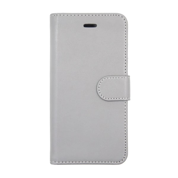 iPhone 6/6S Plånboksfodral Magnet Läder med Stativ - Grå