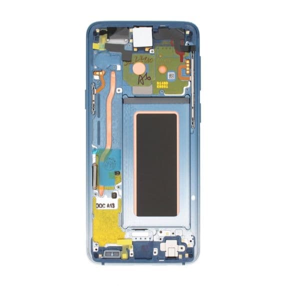 Samsung Galaxy S9 Skärm med LCD Display Original - Ljusblå
