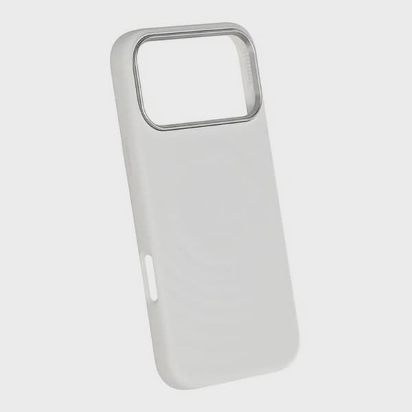 Cream Wave Silikonskal Magsafe för iPhone 17 Pro Max