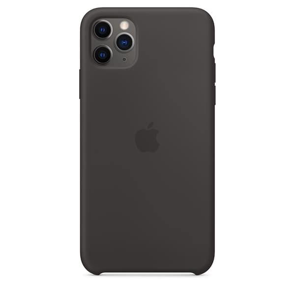 Apple Silicone Case för iPhone 11 Pro Max – Svart