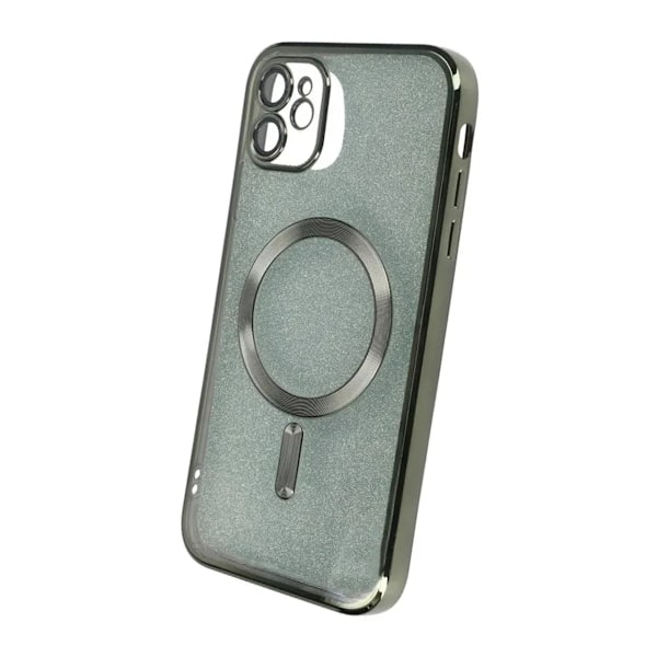 Luxury Mobilskal med Magsafe iPhone 11 - Militärgrön