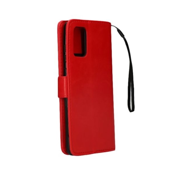 Flip Stand Leather Wallet Case For Samsung Galaxy S20 Plus Pink