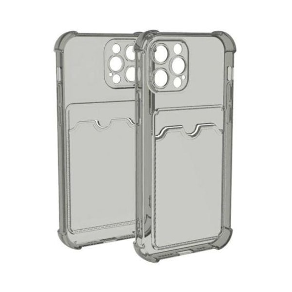 iPhone 13 Pro TPUShockproof Protective Wallet Case Black