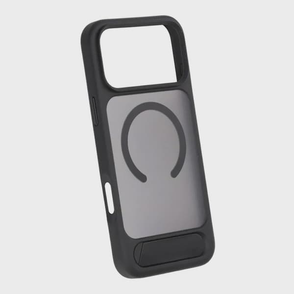 Mobilskal med Stativ för iPhone 17 Pro Max - Svart