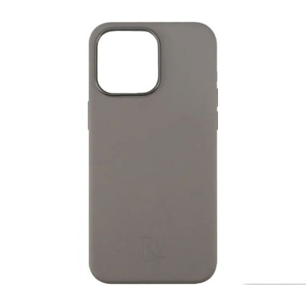 iPhone 15 Pro Max Mobilskal Silikon Rvelon - Grå