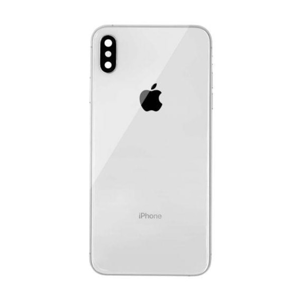 iPhone X Baksida Med Komplett Ram - Vit