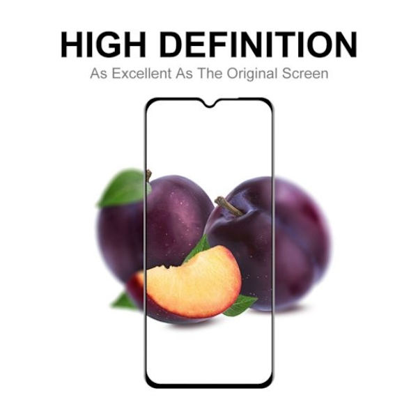 Skärmskydd Samsung A32 5G - 3D Härdat Glas Svart (5-pack)