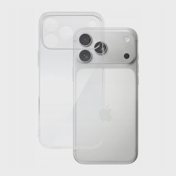 Mobilskal Ultratunt TPU för iPhone 17 Pro Max - Vit