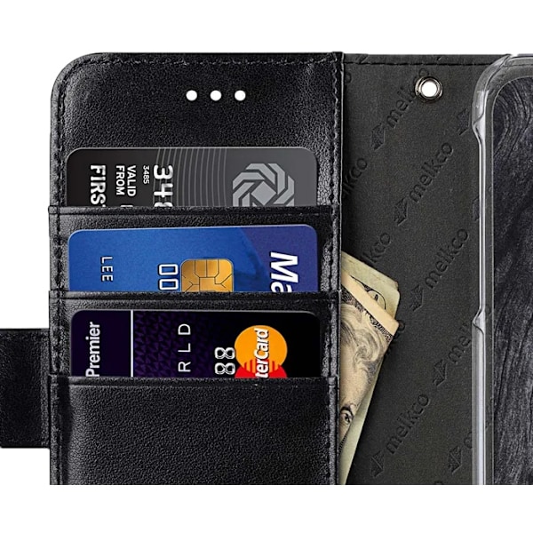 Melkco Walletcase iPhone 11 Pro - Svart
