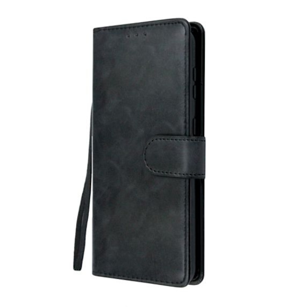 Flip Stand Läderfodral till Samsung Galaxy S21 Svart