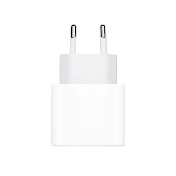 USB-C 20W Power Snabbladdare Adapter Vit Apple Original