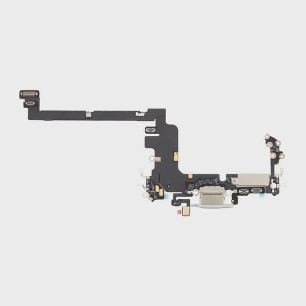 Laddkontakt med Flexkabel för iPhone 17 Pro - Silver
