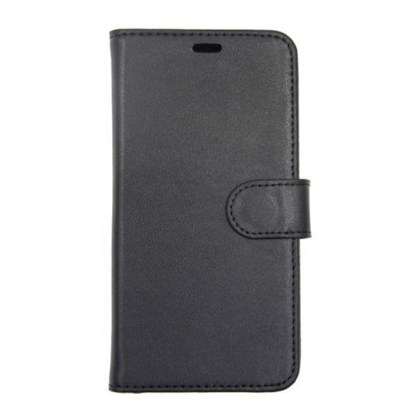Flip Stand Leather Case For iPhone X/XS Black