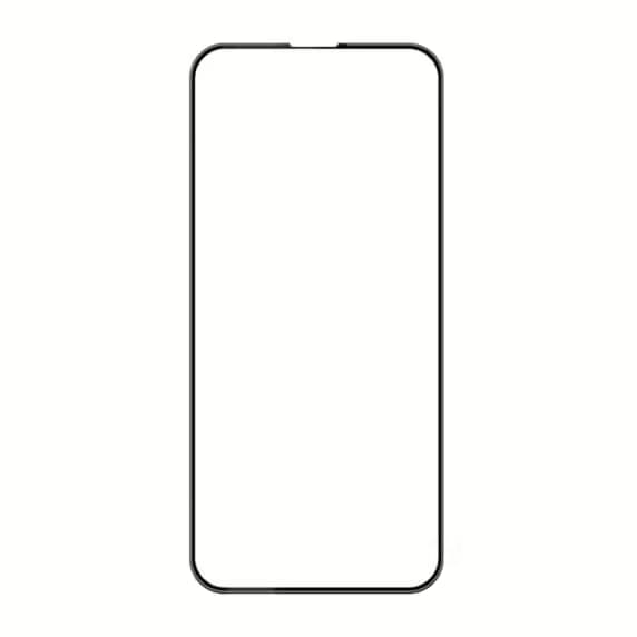 Skärmskydd iPhone 16 Pro Max 3D Härdat Glas - Svart