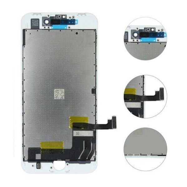 iPhone 8 Skärm Med Display Refurbished - Vit