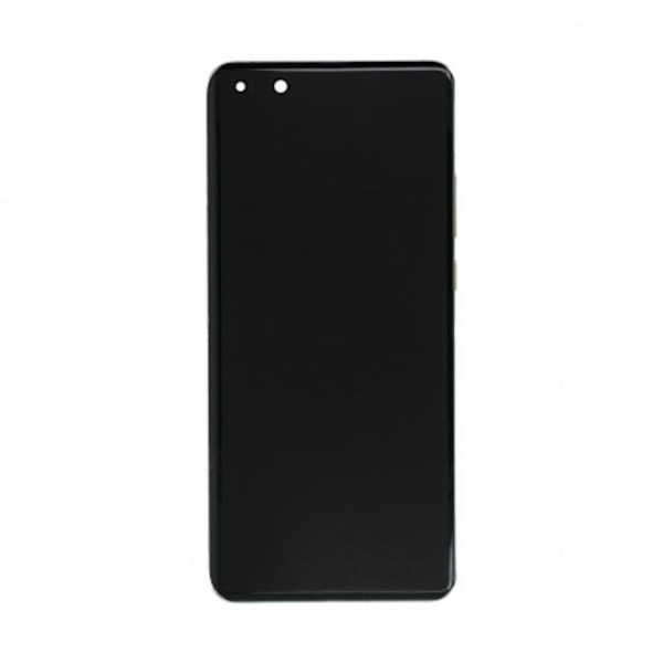 Huawei P40 Skärm/Display med Batteri Original - Guld