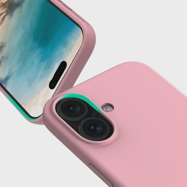 Rvelon Mobilskal Silikon MagSafe för iPhone 17 - Rosa