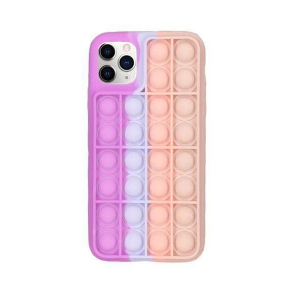 Pop it Mobilskal - iPhone 11 Pro Max - Lila/Rosa