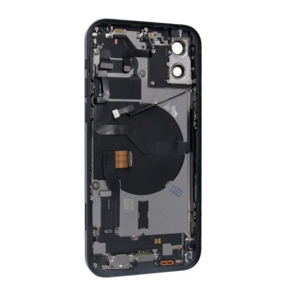 iPhone 12 Baksida med Komplett Ram - Svart